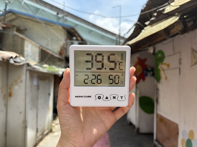 일요일인 12일 영등포역 인근 쪽방촌서 39.5도로 치솟은 낮 기온