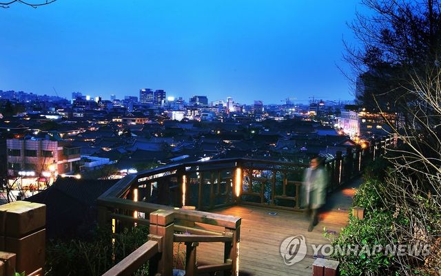 전주 한옥마을 야경