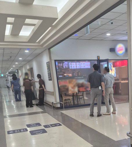 아주대병원 지하 식당 화재