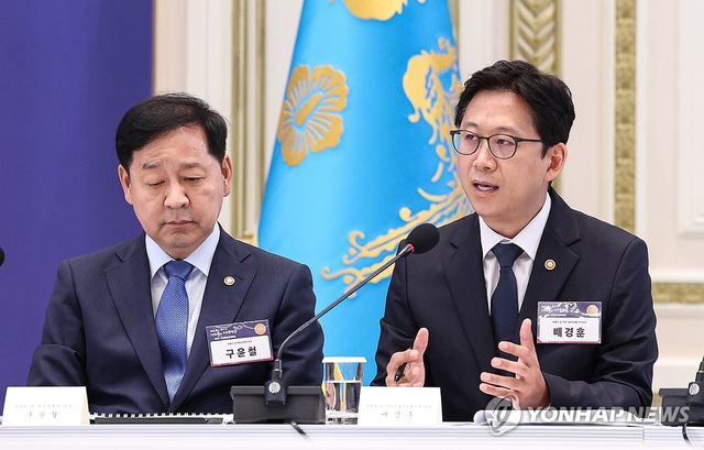 배경훈 부총리, 3대 메가프로젝트 지원방안 발표