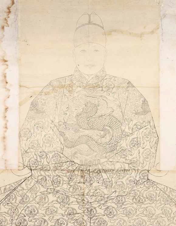 세조 어진 초본