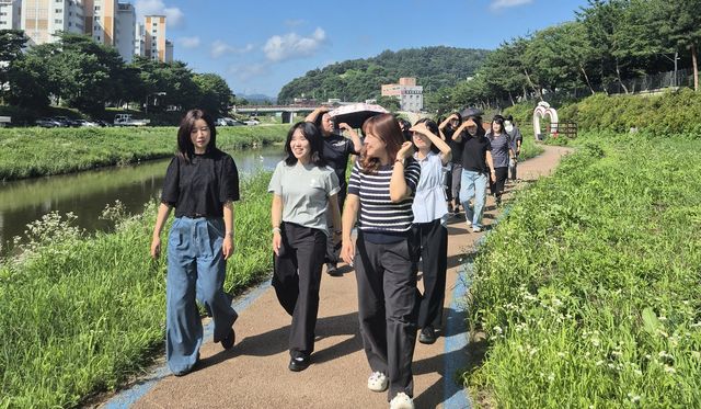 걷기챌린지 참여자들