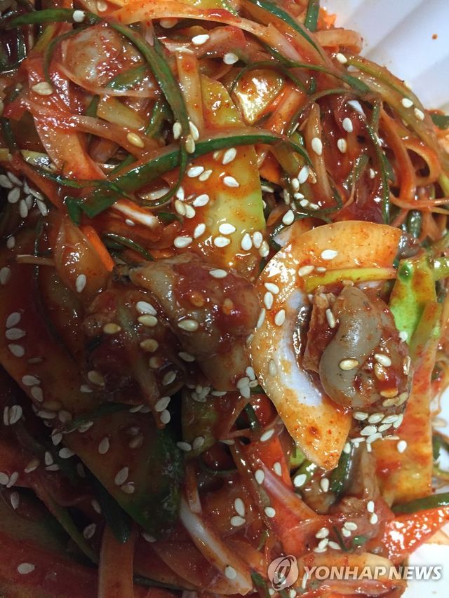 골뱅이 무침