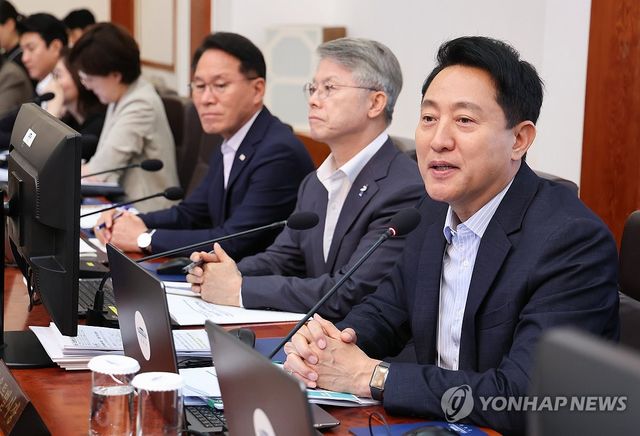 인사말하는 오세훈 시장