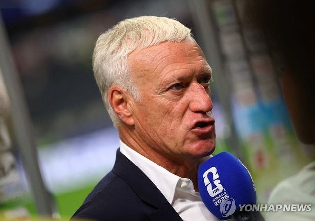 프랑스 축구대표팀의 디디에 데샹 감독