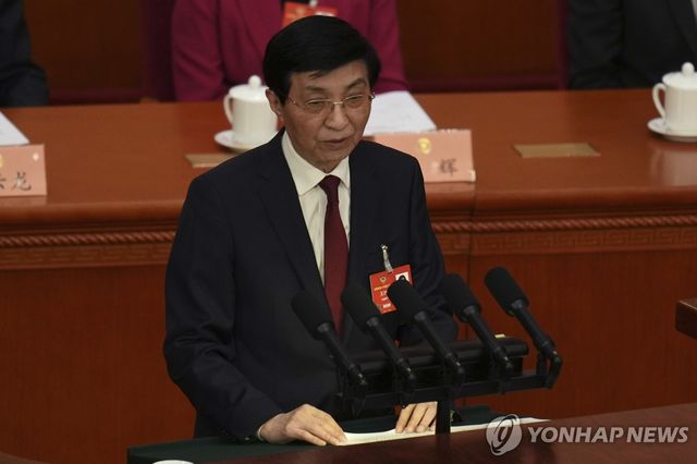 왕후닝 중국 정협 주석