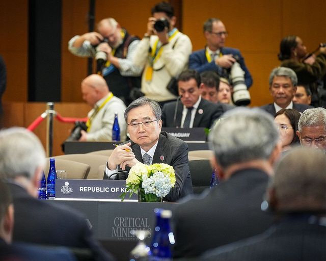 핵심광물 장관급회의 참석한 조현 장관