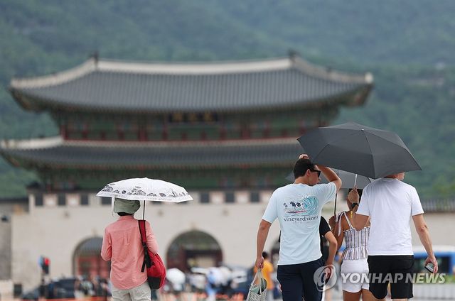 견디기 힘든 한국의 여름