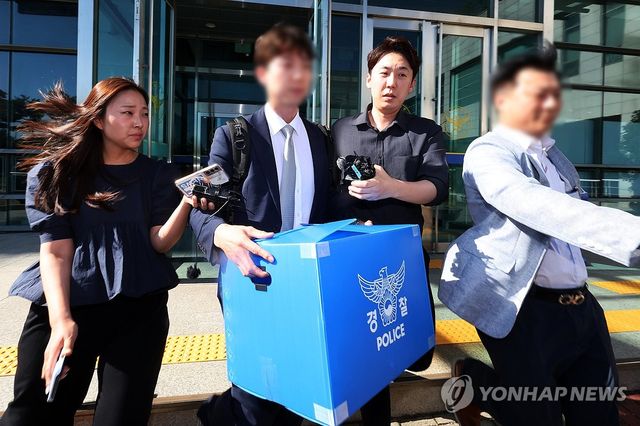 국가수사본부 '장윤기 사건 진상규명' 특별수사단, 광주경찰 압수수색