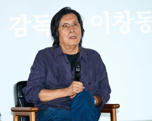 영화 '호프' 관객과의 대화에 참석한 이창동 감독