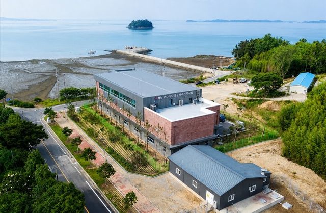 준공된 오시아노 공공하수처리시설 