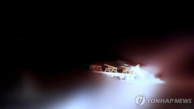 이란 IRIB 방송이 지난 14일 보도한 이란의 드론 발사 장면