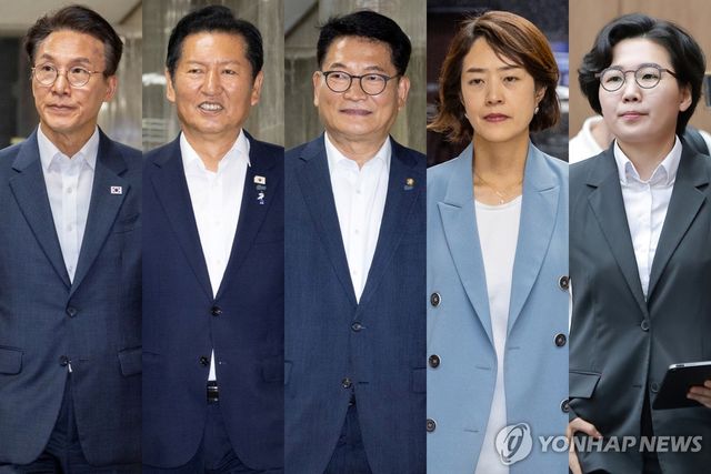 5인의 더불어민주당 당권주자