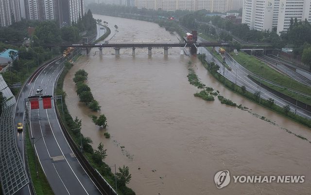 통제된 동부간선도로