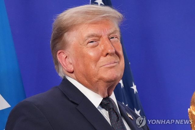 도널드 트럼프 미국 대통령