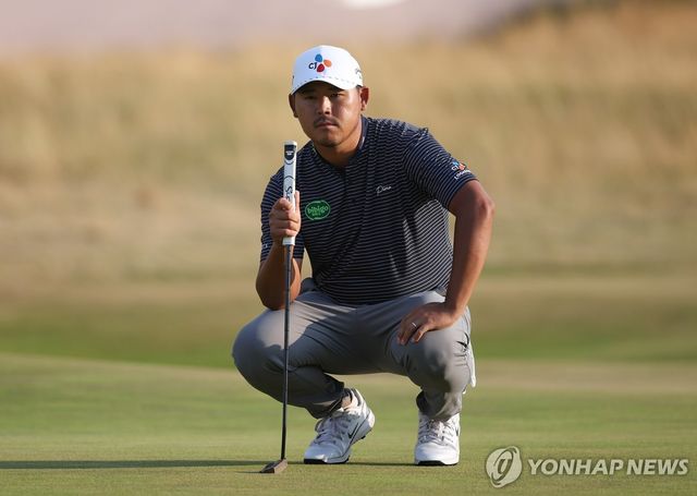 디오픈 3라운드에서 공동 2위에 오른 김시우
