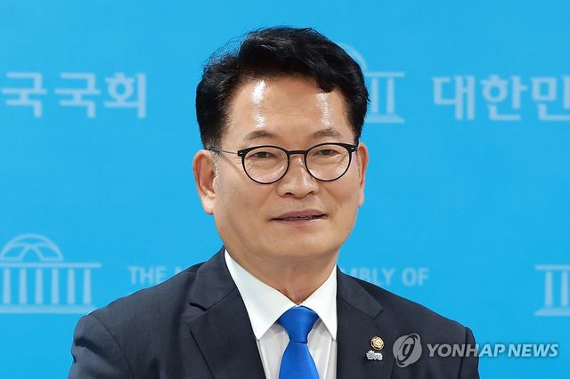 백브리핑하는 민주당 당권주자 송영길 의원