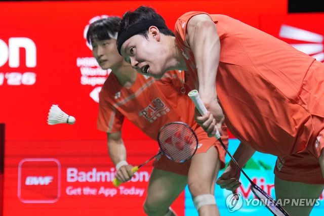 배드민턴 남자복식 세계랭킹 1위 서승재-김원호