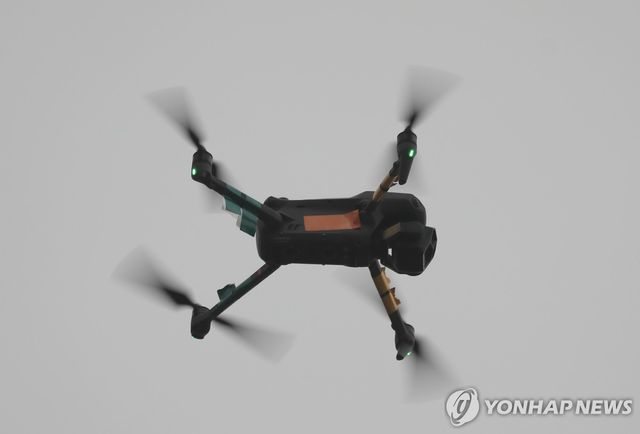 예멘의 친이란 반군 후티가 운용하는 소형 드론