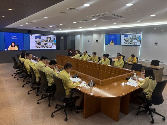 외교부, 중동 지역 본부 공관 합동상황 점검회의