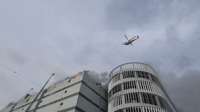 일몰 전 헬기 집중 투입
