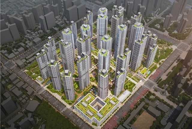 서울 강남구 대치동 은마아파트 재건축 조감도