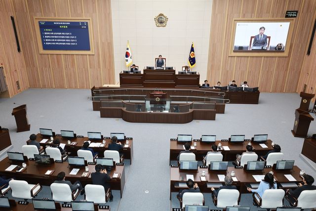 13대 충북도의회 본회의