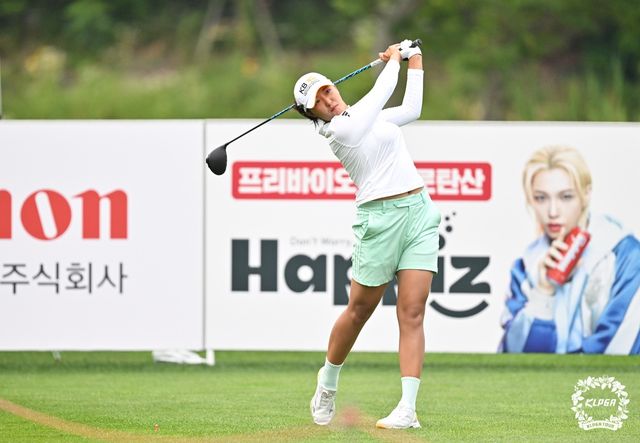 롯데 오픈 1라운드 단독 선두 박예지