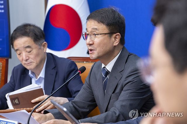 한병도 당 대표 직무대행 최고위원회의에서 발언