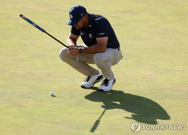 디오픈에 출전한 브라이슨 디섐보