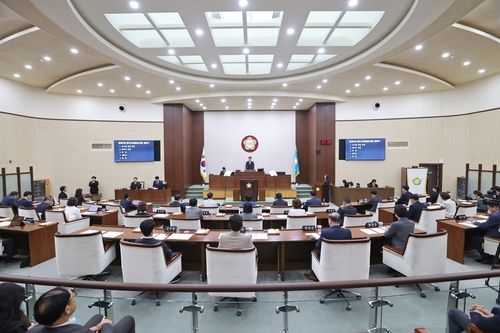 원주시의회, 제267회 임시회 개회