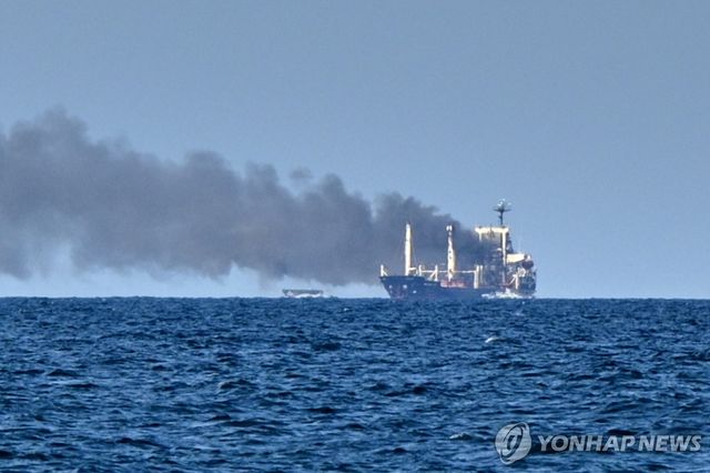 흑해서 러시아 미사일 공격받은 튀르키예 소유 선박
