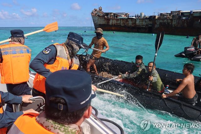 중국 필리핀 남중국해 충돌