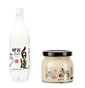 백(白)의 색을 담은 막걸리, 떠먹는 막걸리 이화주