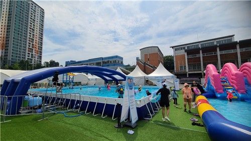 지난해 서리풀 물놀이장 모습