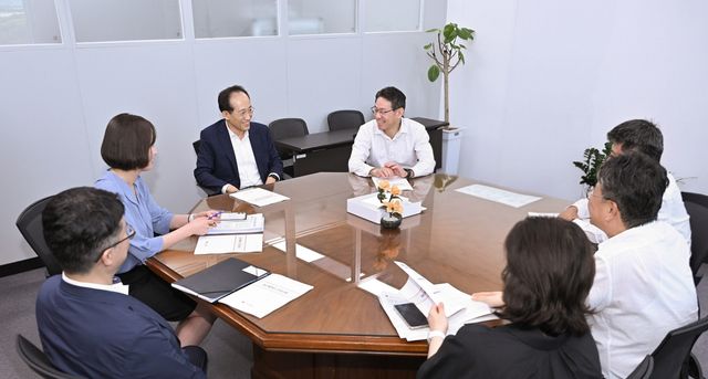기획예산처 방문한 추경호 대구시장