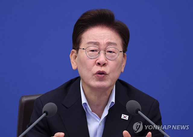 발언하는 이재명 대통령