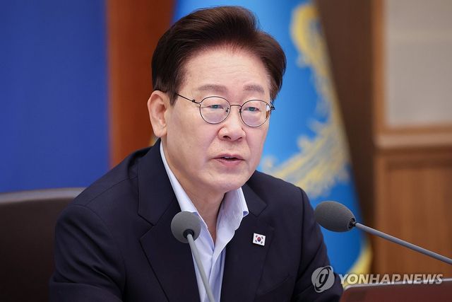 이재명 대통령, 국무회의 발언