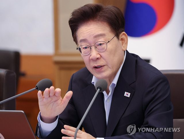 이재명 대통령, 국무회의 발언
