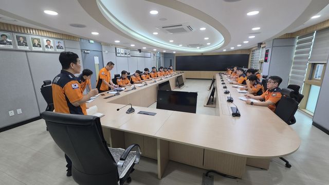 경기북부소방, 임진강 수위 상승에 긴급구조통제단 운영