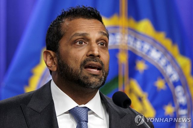 캐시 파텔 미국 연방수사국(FBI) 국장