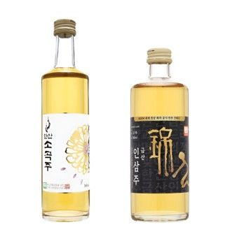 황(黃)의 색을 담은 한산소곡주, 금산 인삼주