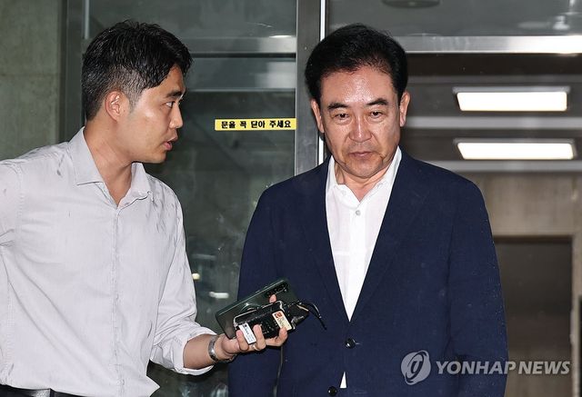 윤희근 전 경찰청장, 특검 출석