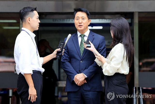오세훈 "1심 선고 납득 안 돼…항소심에서 다툴 것"