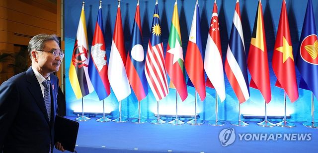 한-아세안 외교장관회의 참석하는 조현 장관