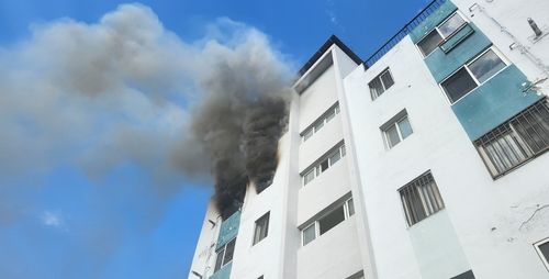 경북 성주군 아파트 화재