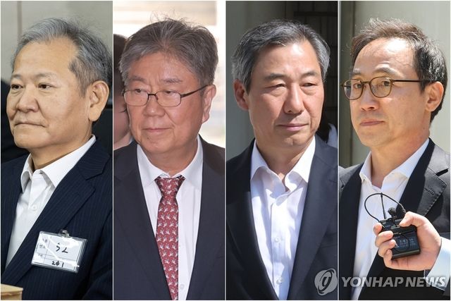 이상민·김대기·윤재순·김오진