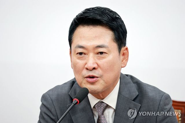 선관위 공무원노조 만난 국민의힘 장동혁 대표