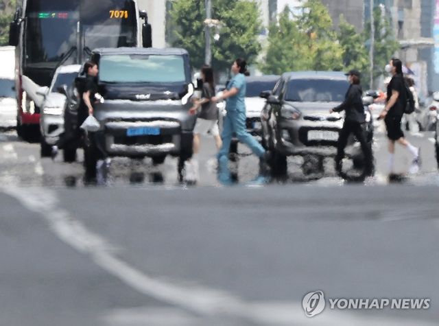 계속되는 폭염