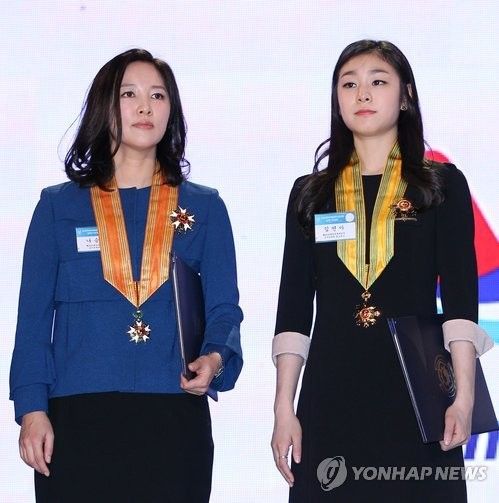 훈장 받은 김연아·나승연 